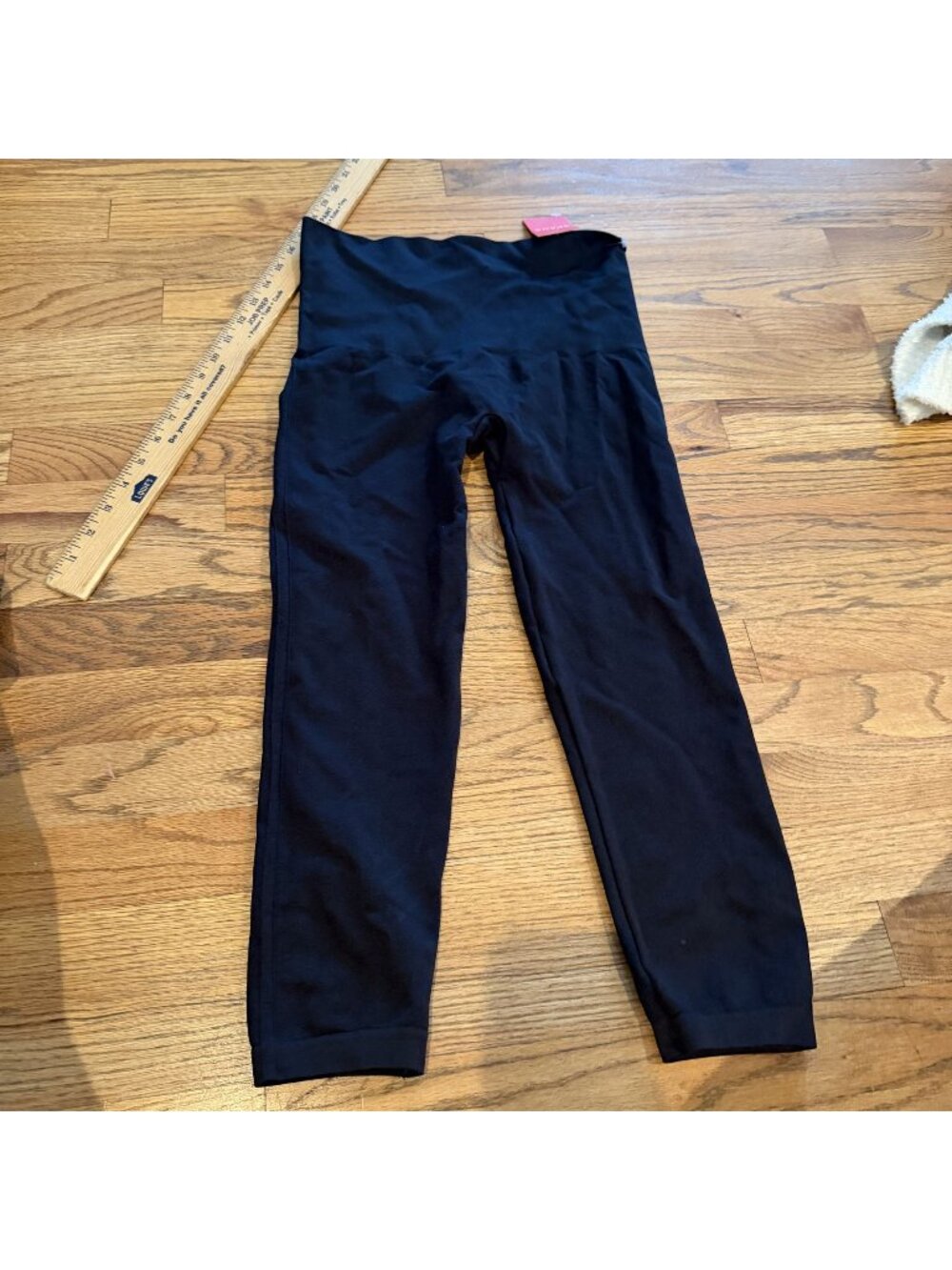 Spanx Womens Black Cropped Leggings New XL